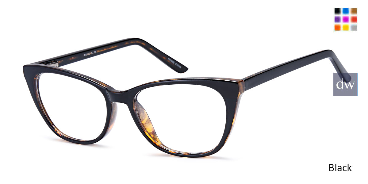 Black Capri 4U US109 Eyeglasses.