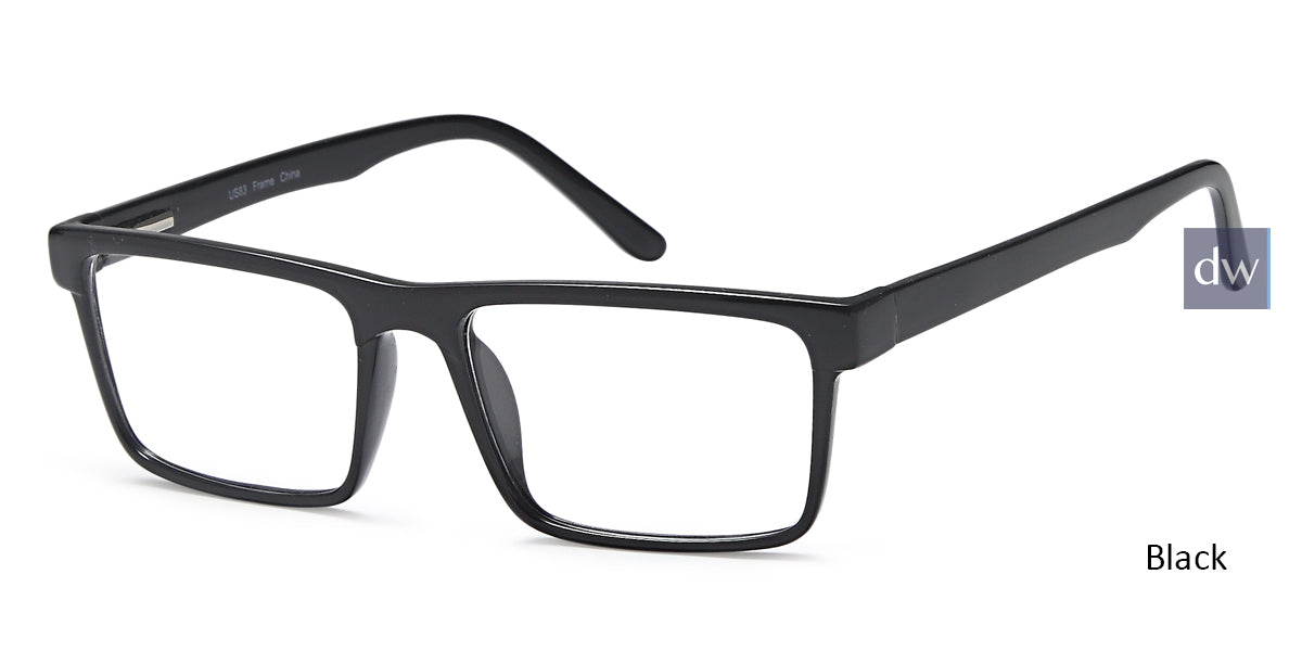 Black Capri 4U US 83 Eyeglasses.