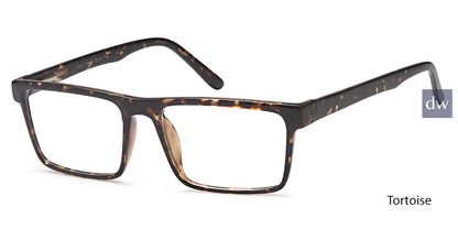 Tortoise Capri 4U US 83 Eyeglasses.