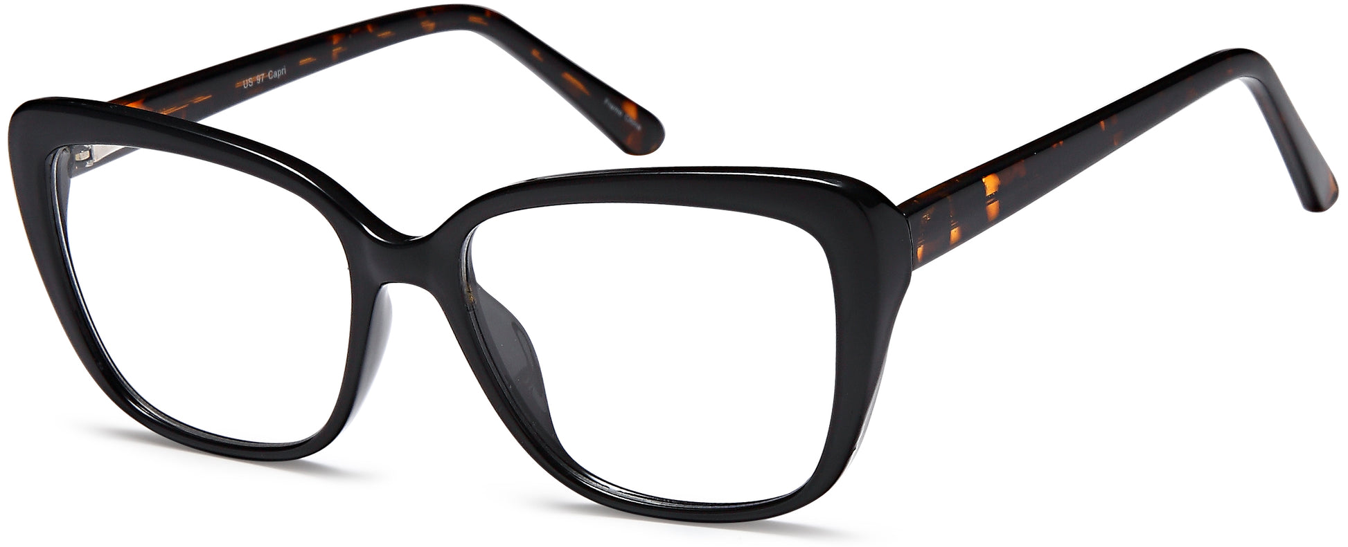 Black Tortoise CAPRI 4U US97 Eyeglasses
