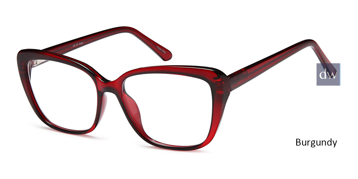 Burgundy CAPRI 4U US97 Eyeglasses