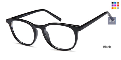 Black CAPRI 4U US98 Eyeglasses - Teenager