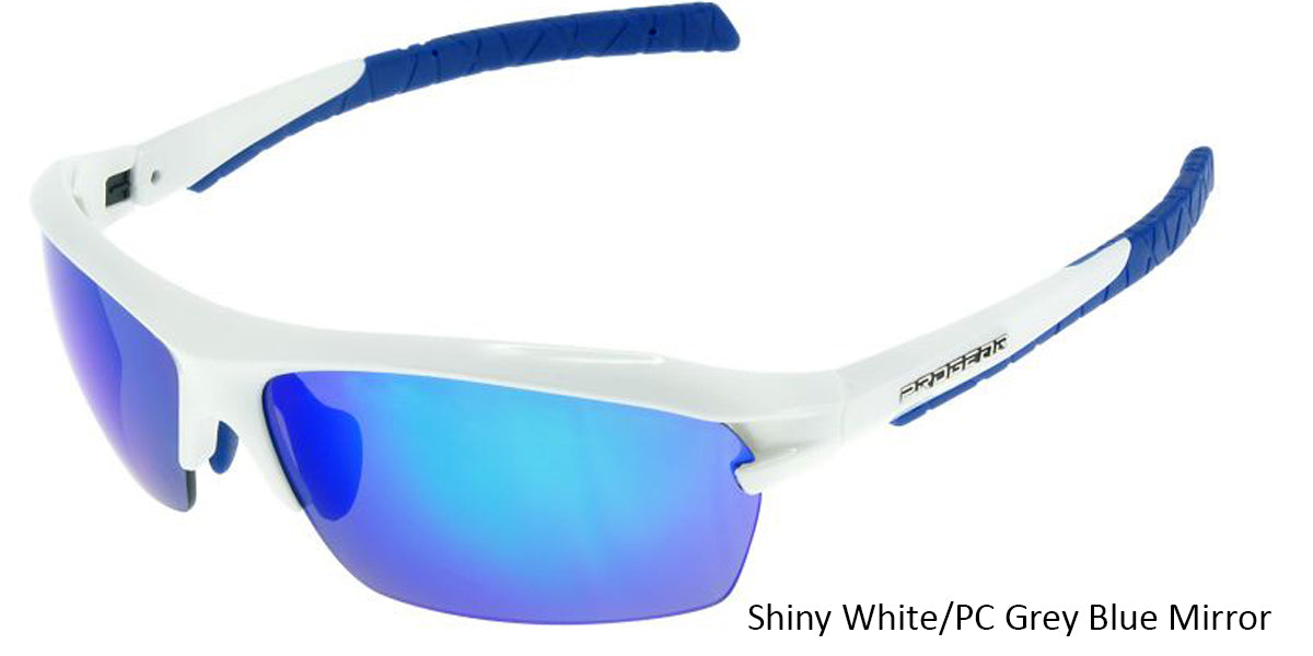 Shiny White/PC Grey Blue Mirror Racer 1283.