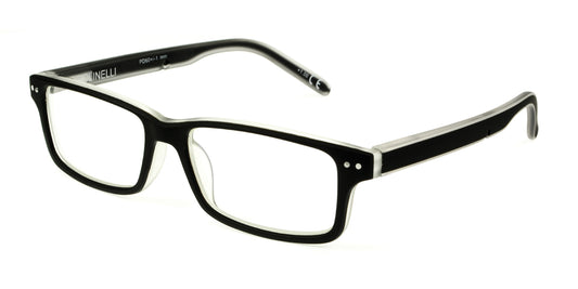 Black Polinelli P300 Eyeglasses
