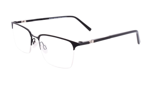 Clip & Twist CT259 Semi-Rimless Rectangle Eyeglasses