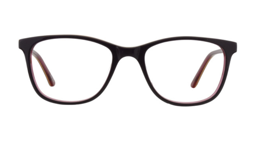 GEEK Eyewear THURSDAY Soft Square Eyeglasses in Plum — unisex full acetate frame
