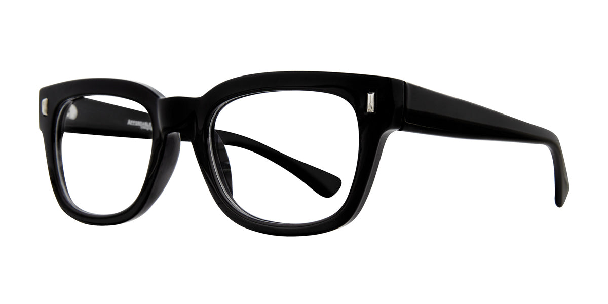 Black Affordable Designs Urban Eyeglasses