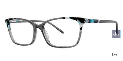 Sky Vera Wang V533 Eyeglasses.