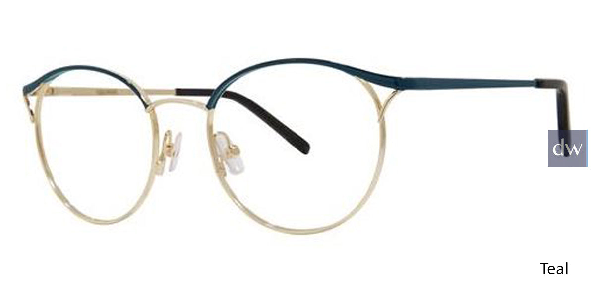 Teal Vera Wang V552 Eyeglasses - Teenager.