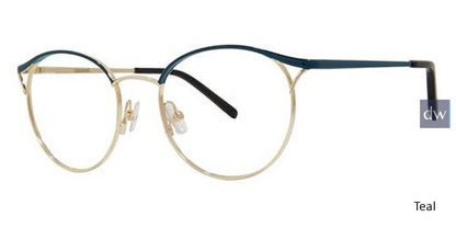 Teal Vera Wang V552 Eyeglasses - Teenager.