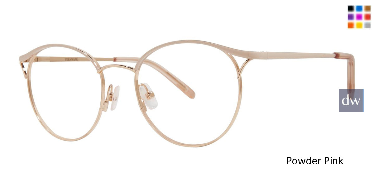 Powder Pink Vera Wang V552 Eyeglasses - Teenager.