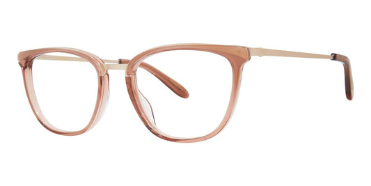 Rose Gold Vera Wang V557 Eyeglasses.