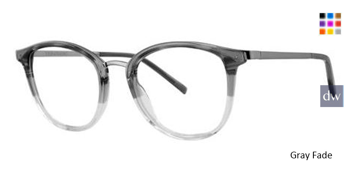 Gray Fade Vera Wang V561 Eyeglasses - Teenager.