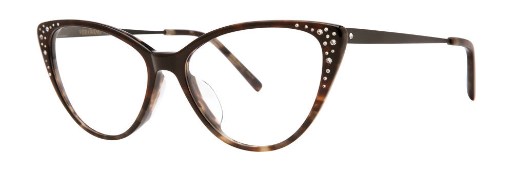 Black Tortoise      VERA WANG VA68 Eyeglasses