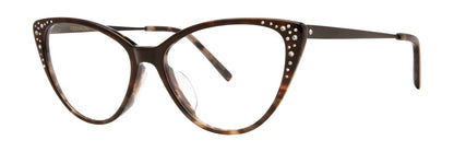Black Tortoise      VERA WANG VA68 Eyeglasses