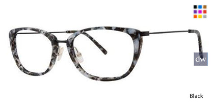Black Vera Wang VA37 Eyeglasses.