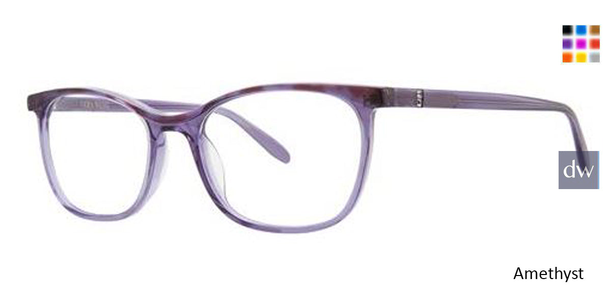 Amethyst Vera Wang VA38 Eyeglasses.