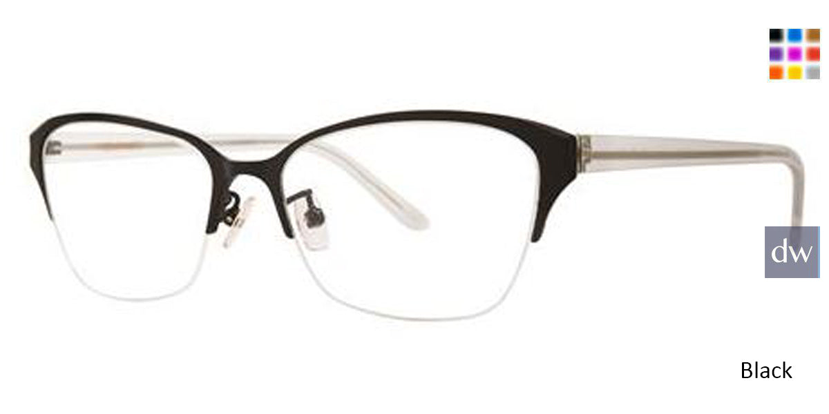 Black Vera Wang VA45 Eyeglasses.