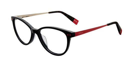 Black 0700 Furla VFU083 Eyeglasses.
