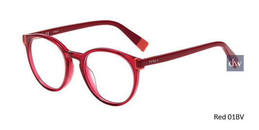 Red 01BV Furla VFU194 Eyeglasses - Teenager.