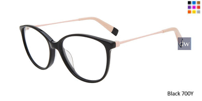 Black 700Y Furla VFU201 Eyeglasses.