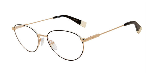 Black 0301 Furla VFU302 Eyeglasses.