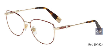 Red (0492) Furla VFU391S Eyeglasses