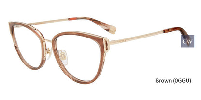 Brown (0GGU) Furla VFU444 Eyeglasses