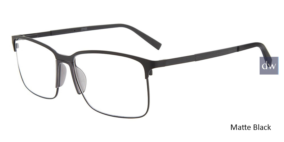 Matte Black Jones New York VJOM373 Eyeglasses.
