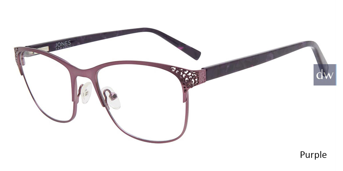 Purple Jones New York VJON497 Eyeglasses.