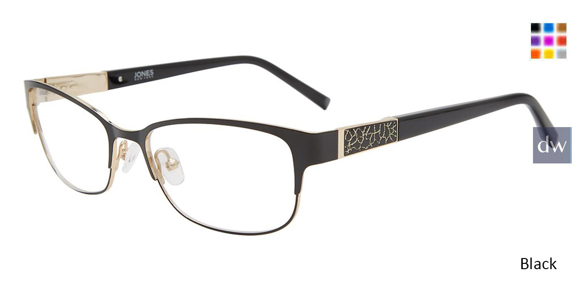 Black Jones New York VJON499 Eyeglasses.
