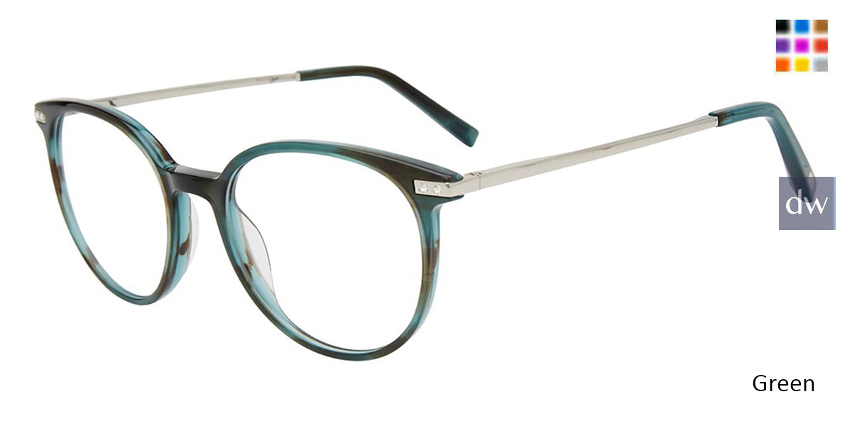 Green Jones New York VJON784 Eyeglasses.