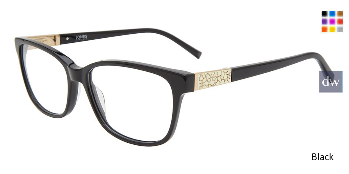 Black Jones New York VJON785 Eyeglasses.