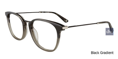 Black Gradient Police VPL686 Eyeglasses.