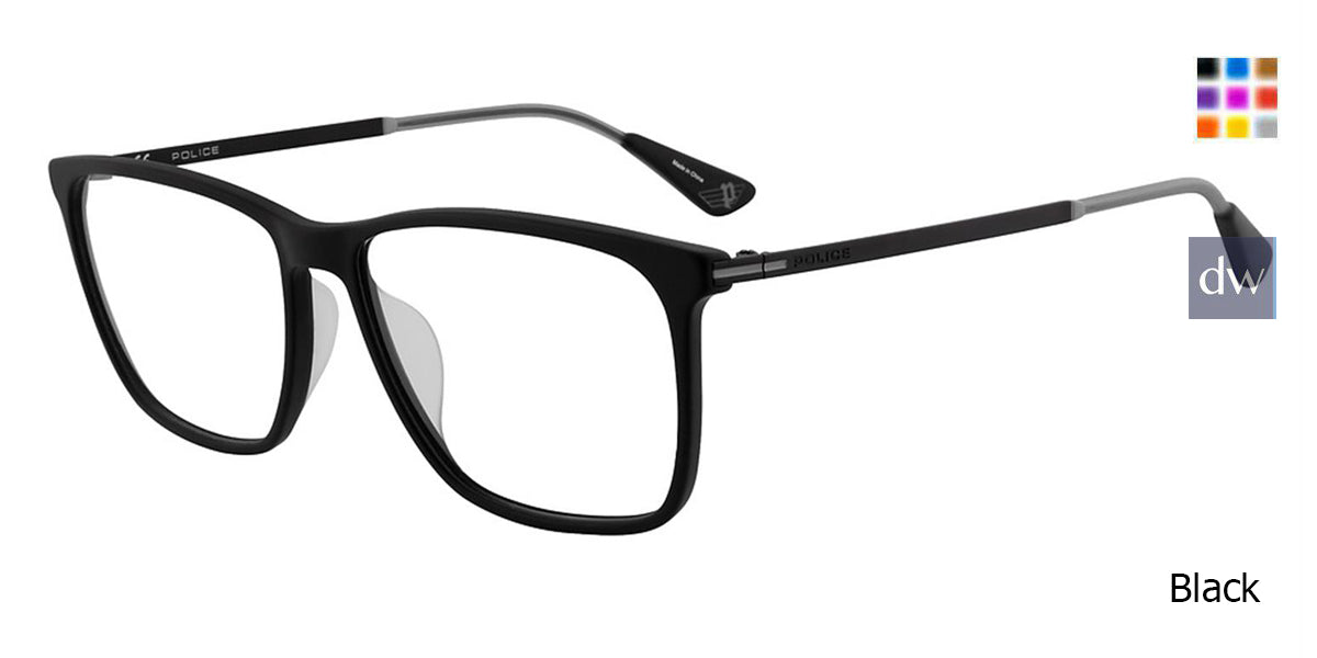 Black Police VPL689 Eyeglasses.