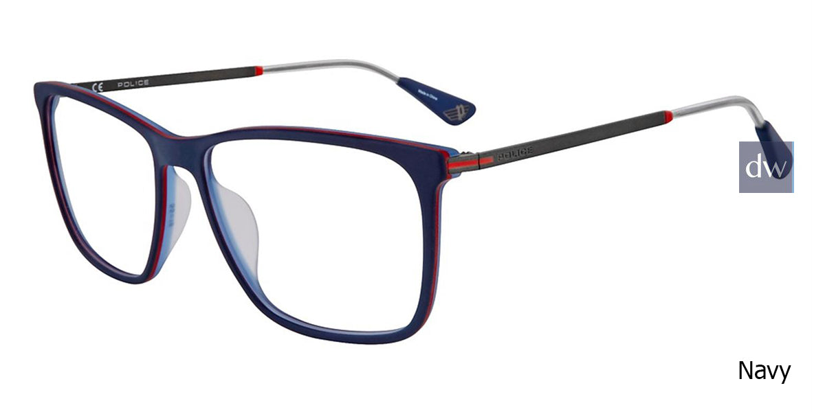 Navy Police VPL689 Eyeglasses.