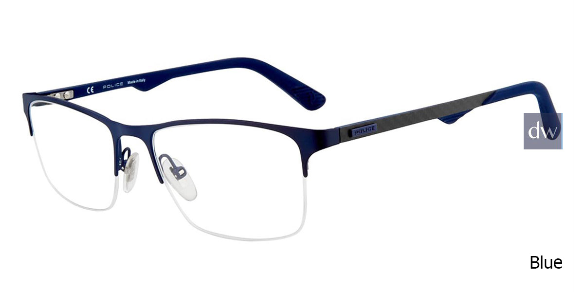 Blue Police VPL693 Eyeglasses.