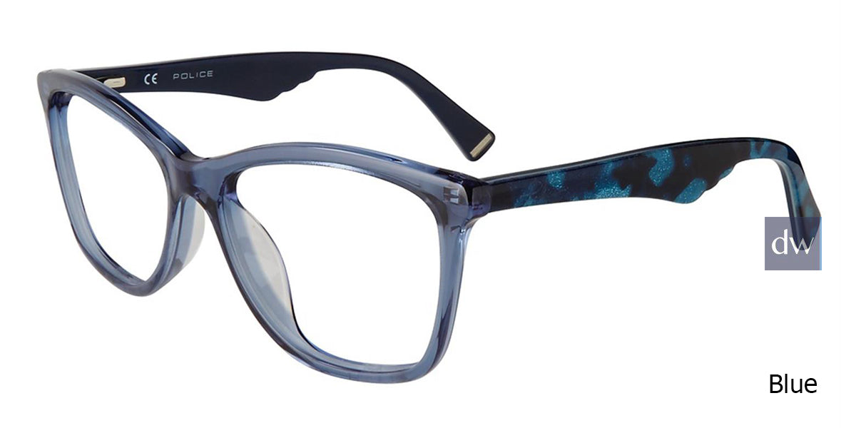 Blue Police VPL760 Eyeglasses.