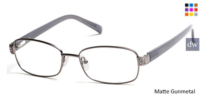 Matte Gunmetal Viva VV0323 Eyeglasses.