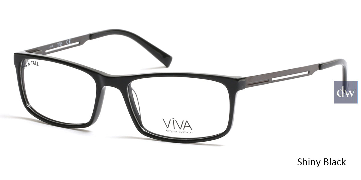 Shiny Black Viva VV4026 Eyeglasses.