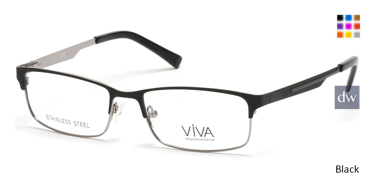 Black Viva VV4028 Eyeglasses.