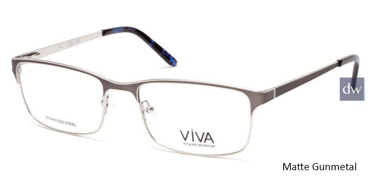 Matte Gunmetal Viva VV4032 Eyelasses.