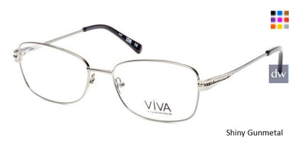 Shiny Gunmetal Viva VV4511 Eyeglasses.