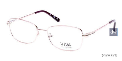 Shiny Pink Viva VV4511 Eyeglasses.