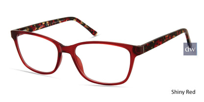 Shiny Red Viva VV4515 Eyeglasses