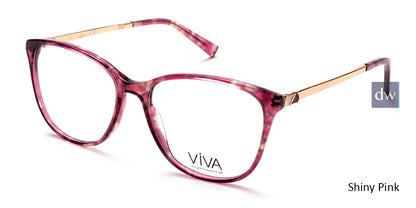 Shiny Pink Viva VV4516 Eyeglasses.