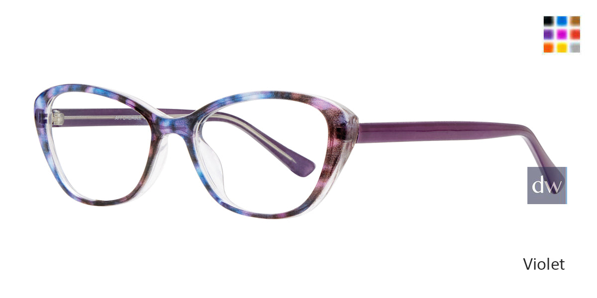 Violet Affordable Design Jane Eyeglasses.