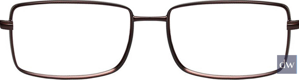 Matte Brown (c03) Vision's 215 Eyeglasses.