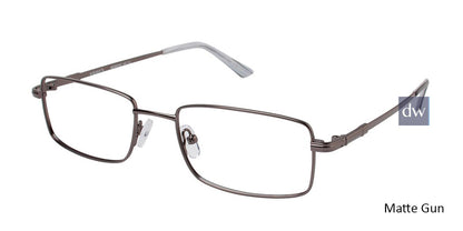 Matte Gun (c02) Vision's 215 Eyeglasses.