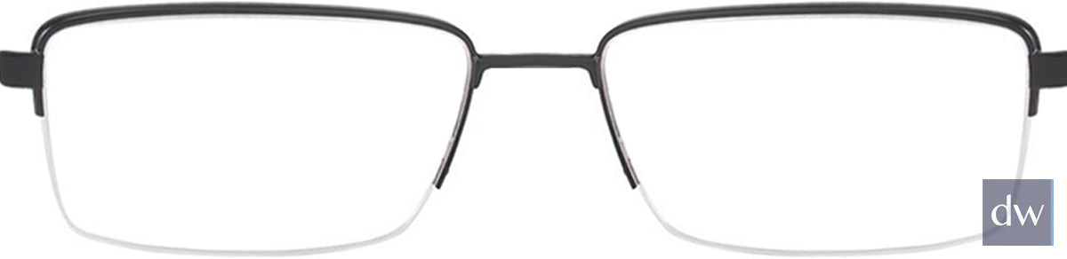 Semi-Matte Blk (c01) Vision's 231 Eyeglasses.